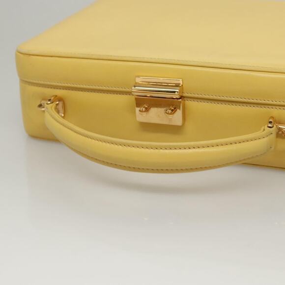 GUCCI Handbag Leather Yellow Gold - Picture 7 of 13